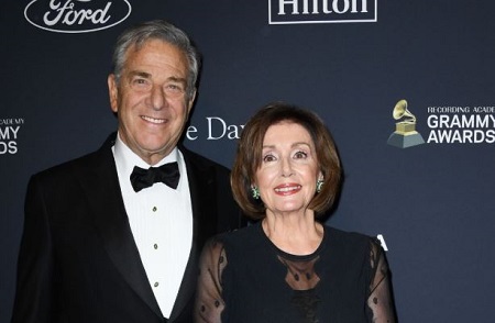Paul Pelosi with his beloved wife Nancy Pelosi.